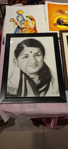 Sketch at the art fair